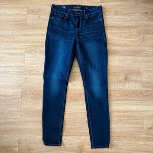 Lucky Brand Mid Rise Ava Ankle Skinny Denim Jeans Blue Women’s Size 4 / 27